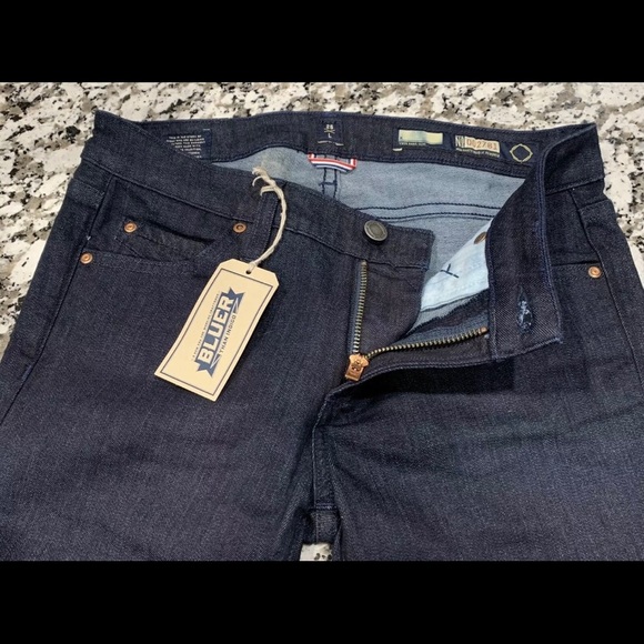 NWT $245‎ Men’s Bluer Classic Boot Jeans Sz 25L 27L - Picture 8 of 11